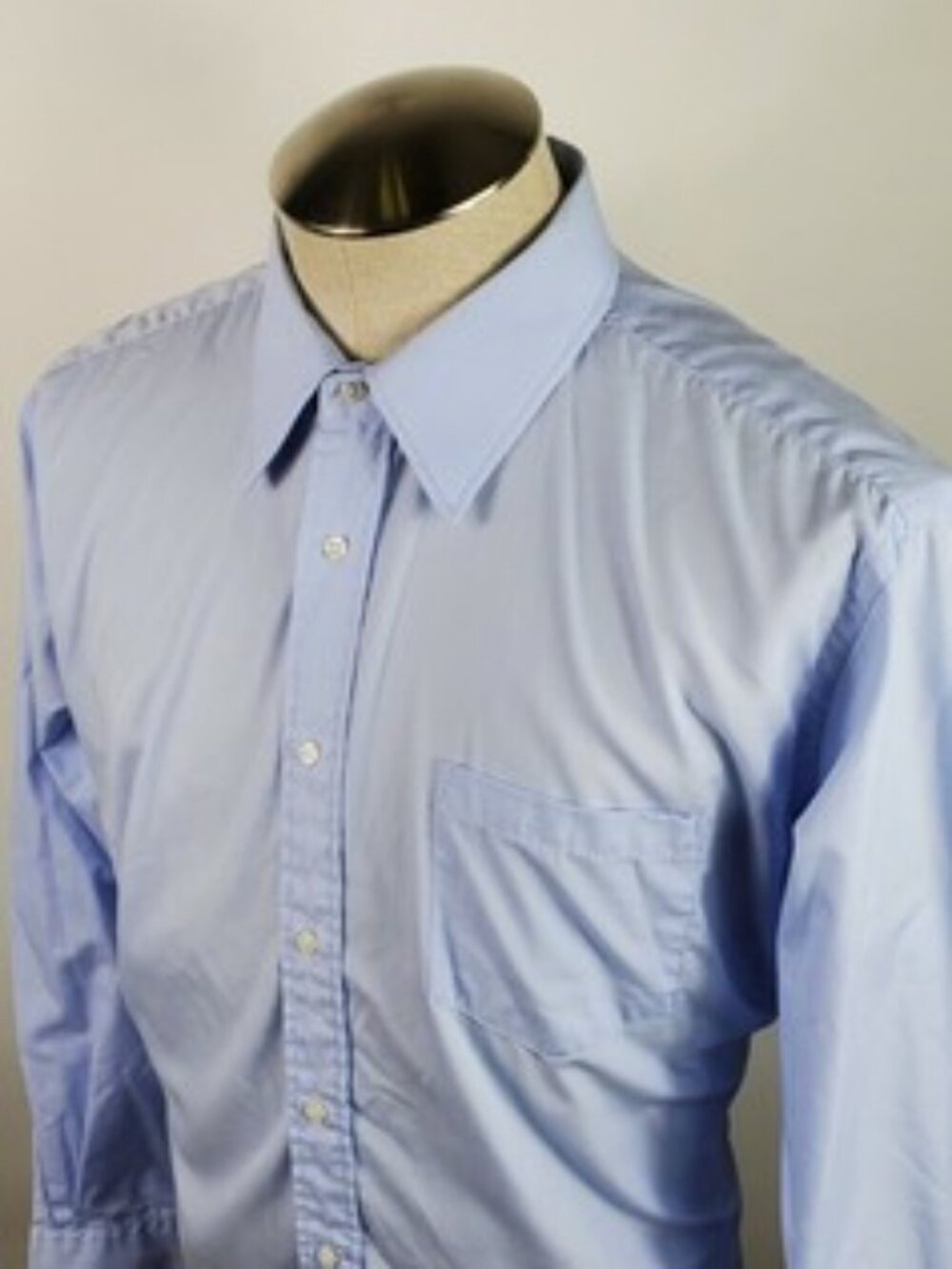 Yves Saint Laurent Men's Blue Dress Shirt